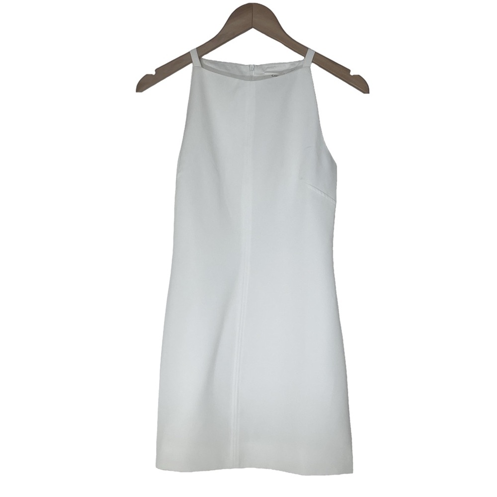 Commense White Sleeveless Dress